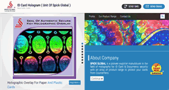 Desktop Screenshot of idcardhologram.com